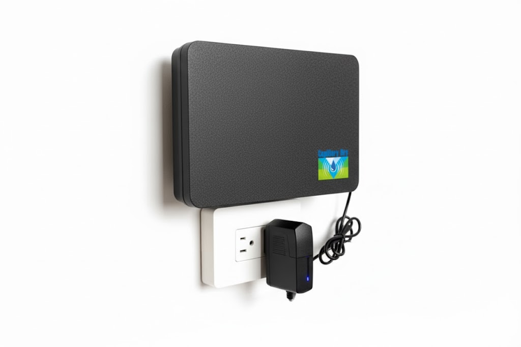 Dispositivo Capillary Dry instalado en pared 2