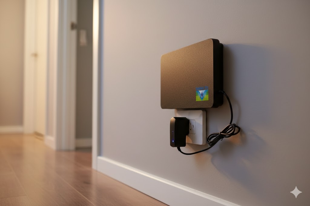 Dispositivo Capillary Dry instalado en pared 4